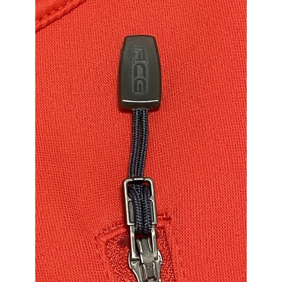 Vintage Nike ACG Jacket Women Medium Red Full Zip Therma Fit Fleece Gorpcore Y2K - Picture 6 of 11